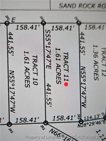 $25,999 | Lot 11 Sand Rock Road, Fairmont, NC 28340