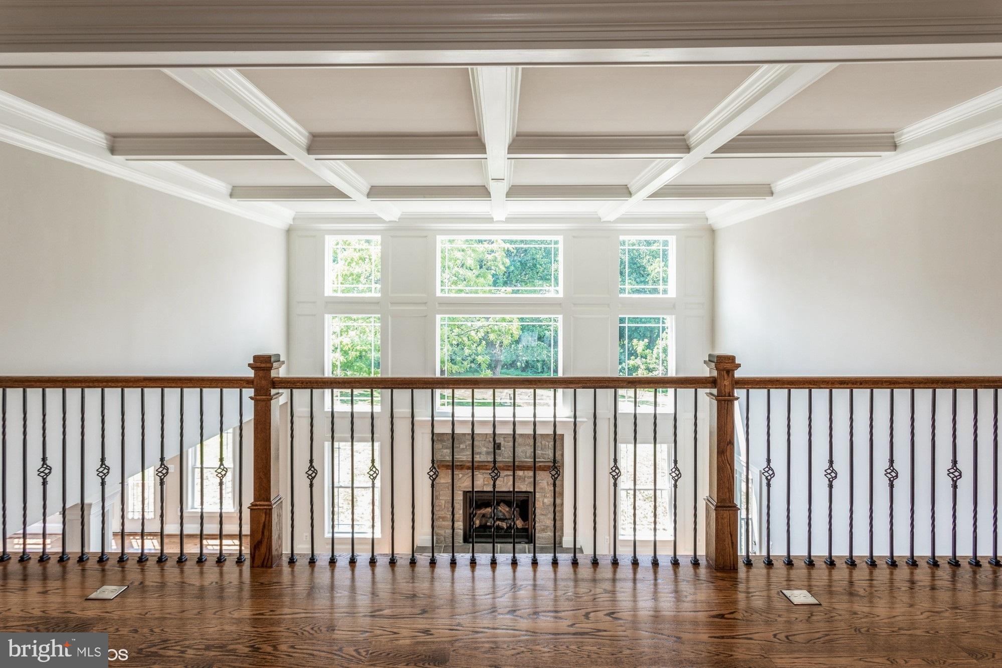 1522 Crowell Road Vienna, VA 22182 - Photo 26 of 45 Coffered family room ceiling for WOW!