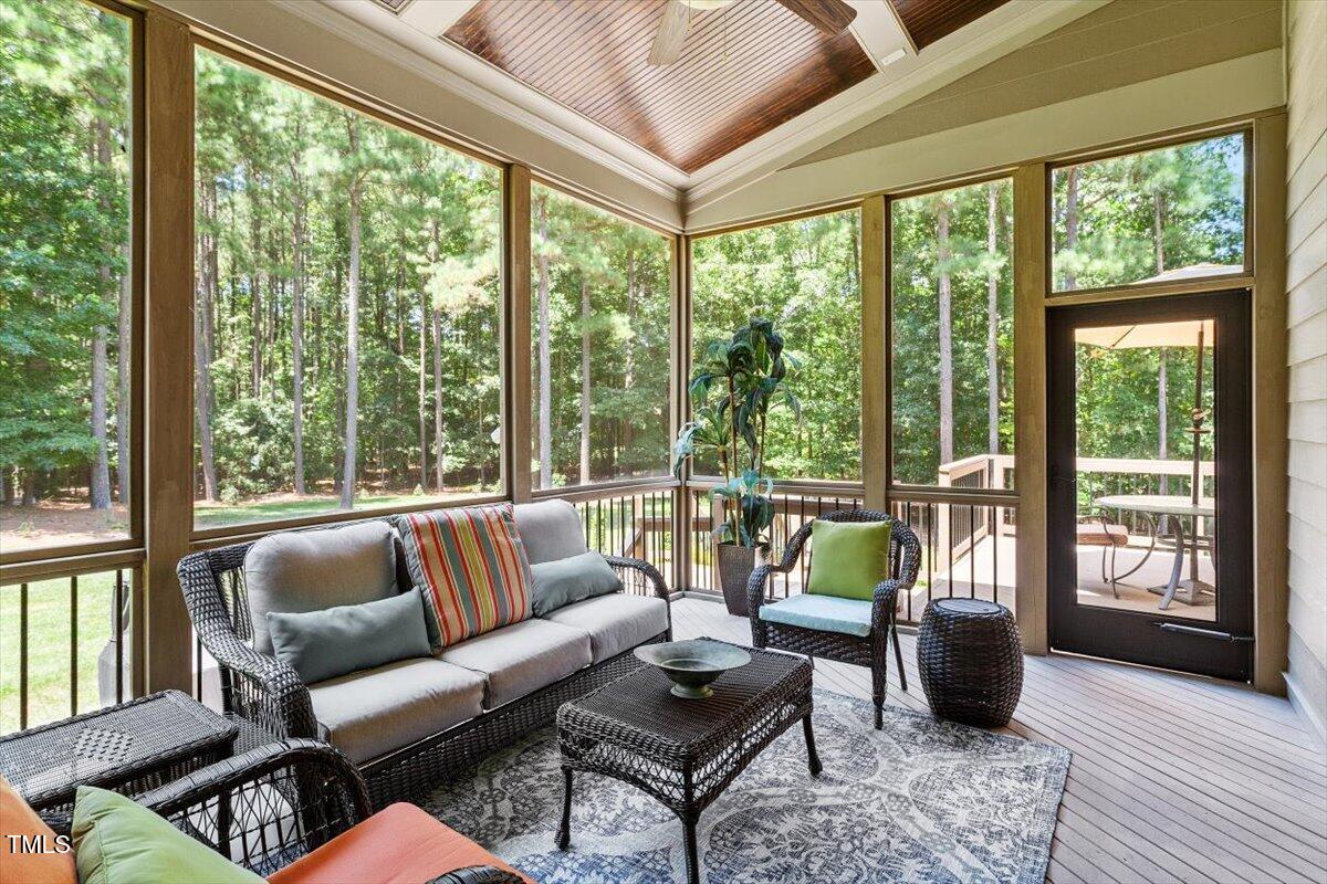 124 Dartmoor Lane Raleigh, NC 27614 - Photo 29 of 64 Screened Porch