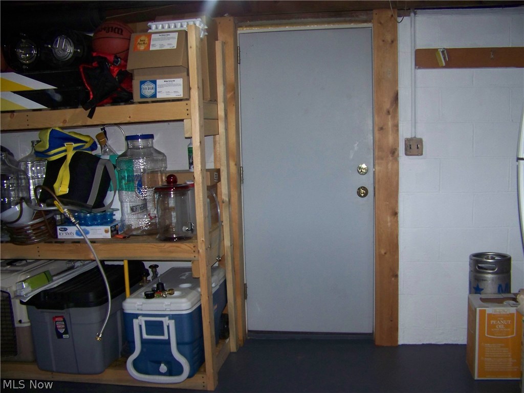 416 Ewing Road Youngstown, OH 44512 - Photo 33 of 34 ACCESS TO GARAGE FROM BASEMENT