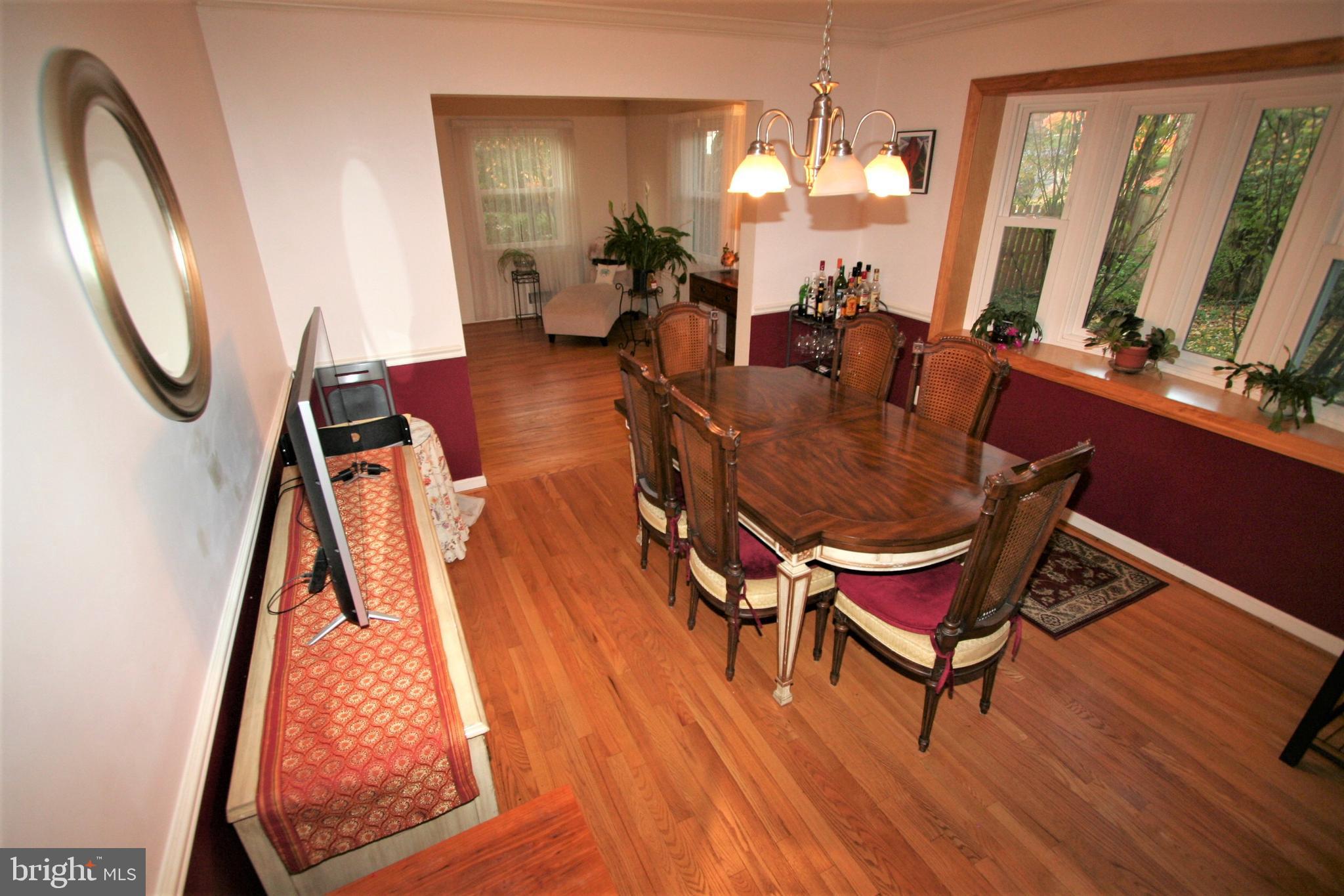 10405 Kinloch Road Silver Spring, MD 20903 - Photo 14 of 38 Dining Room w/view to backyard