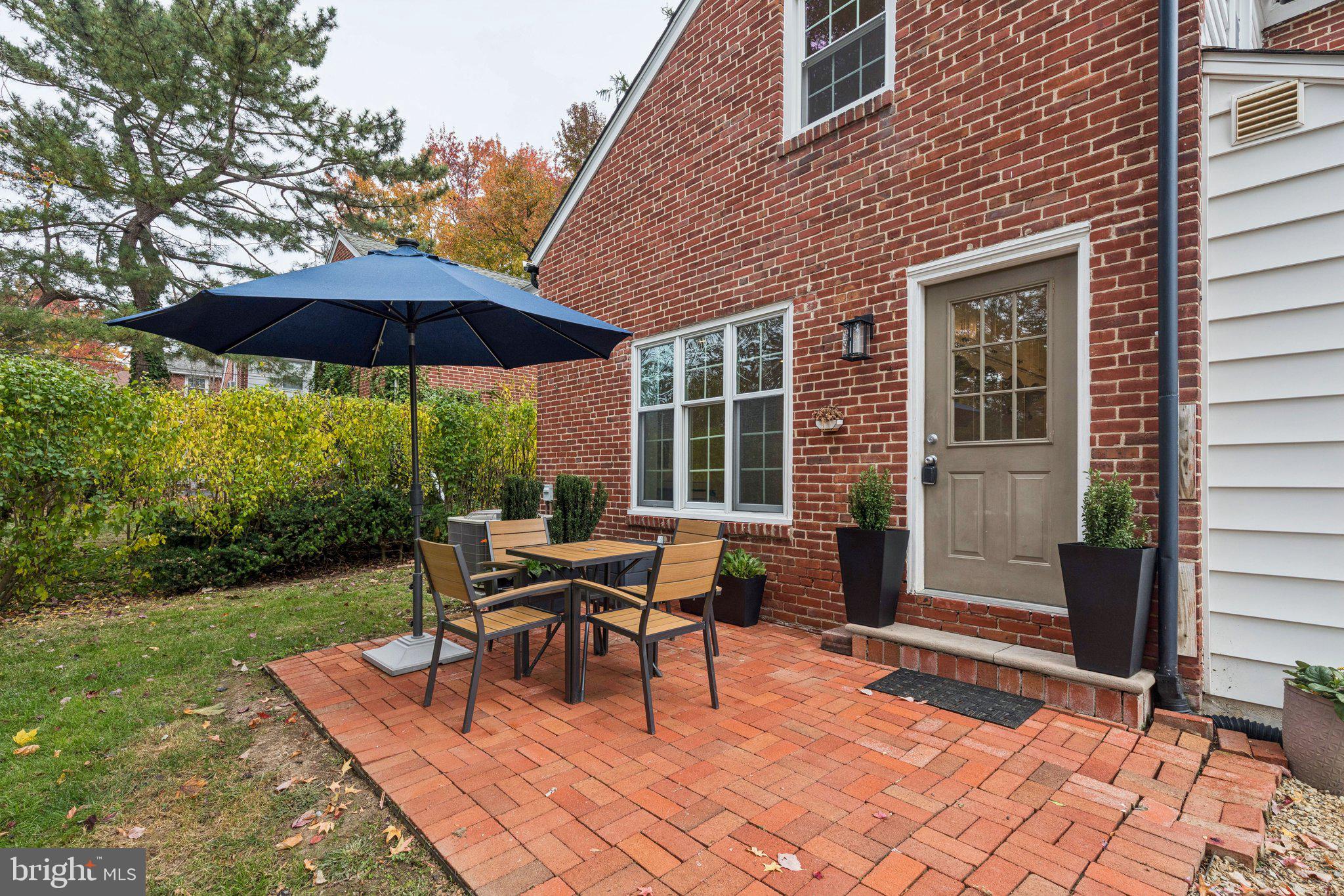 222 Harrogate Road Wynnewood, PA 19096 - Photo 20 of 43 a view of a house with backyard sitting area and sitting area