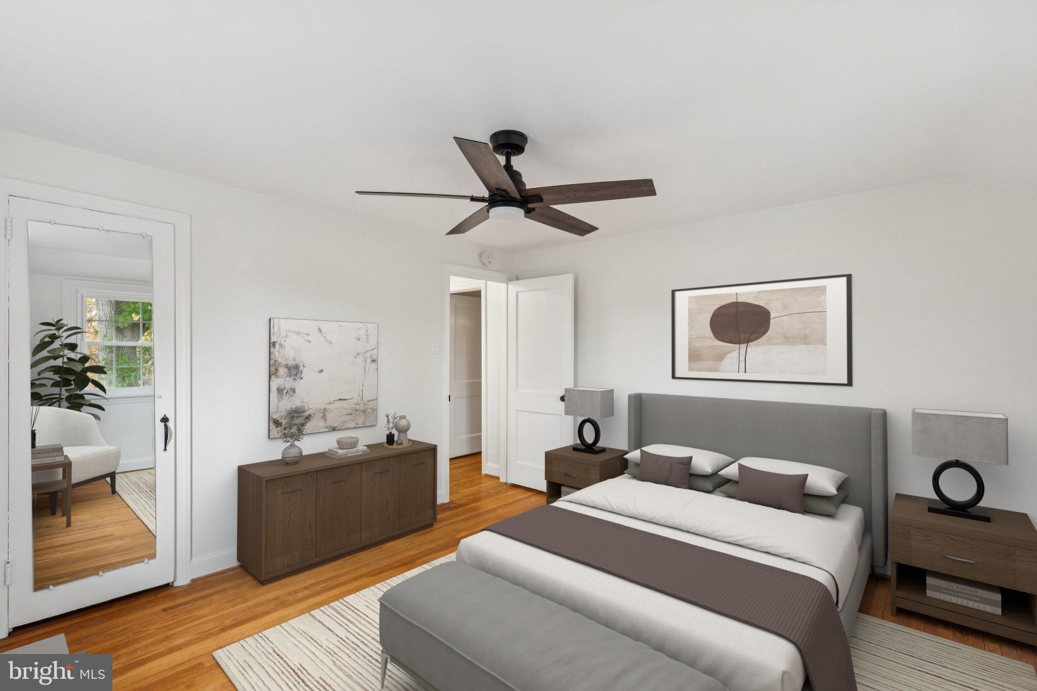 222 Harrogate Road Wynnewood, PA 19096 - Photo 29 of 43 a bed room with a bed furniture and a window