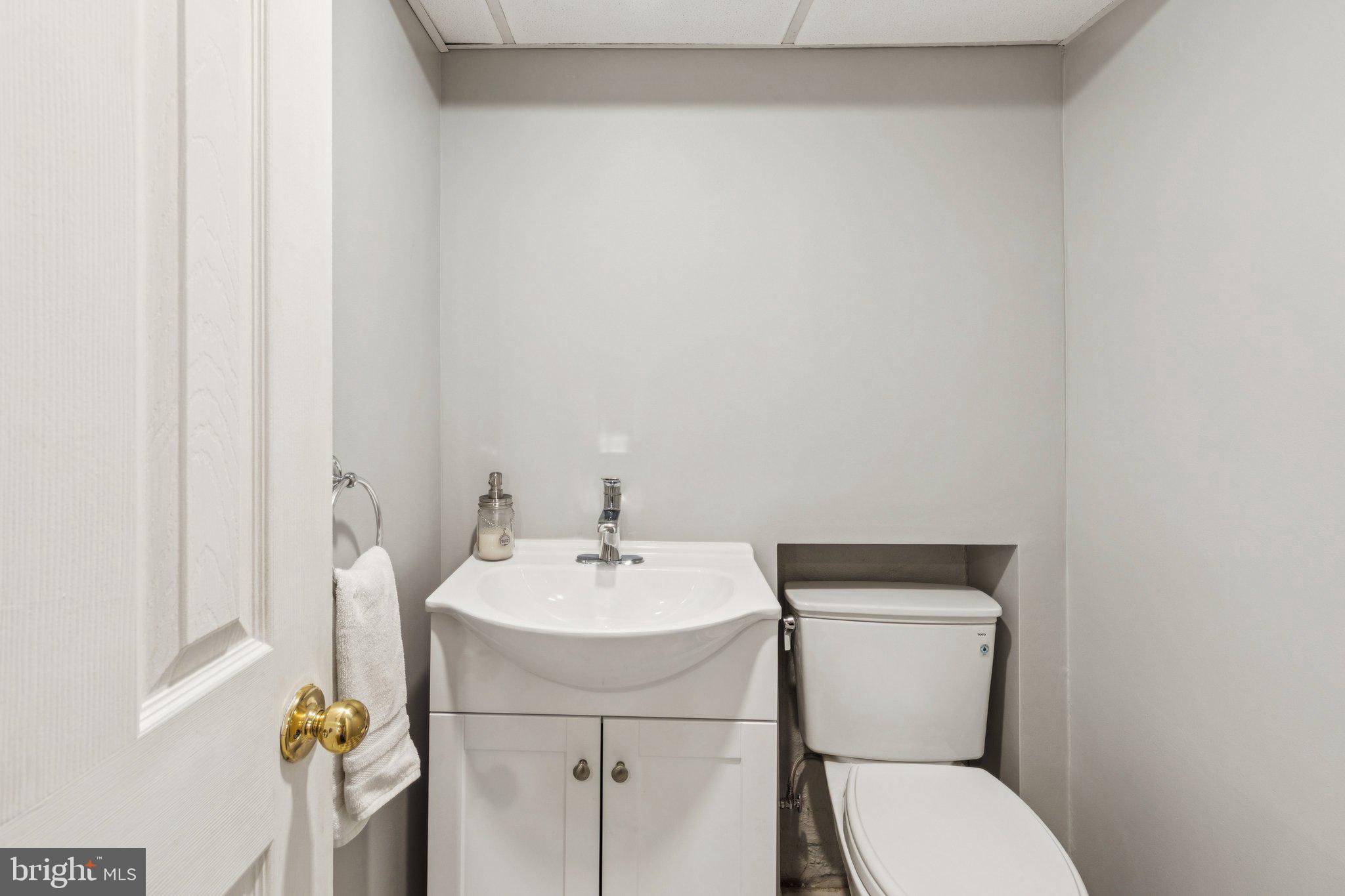 222 Harrogate Road Wynnewood, PA 19096 - Photo 39 of 43 a bathroom with a sink and a toilet