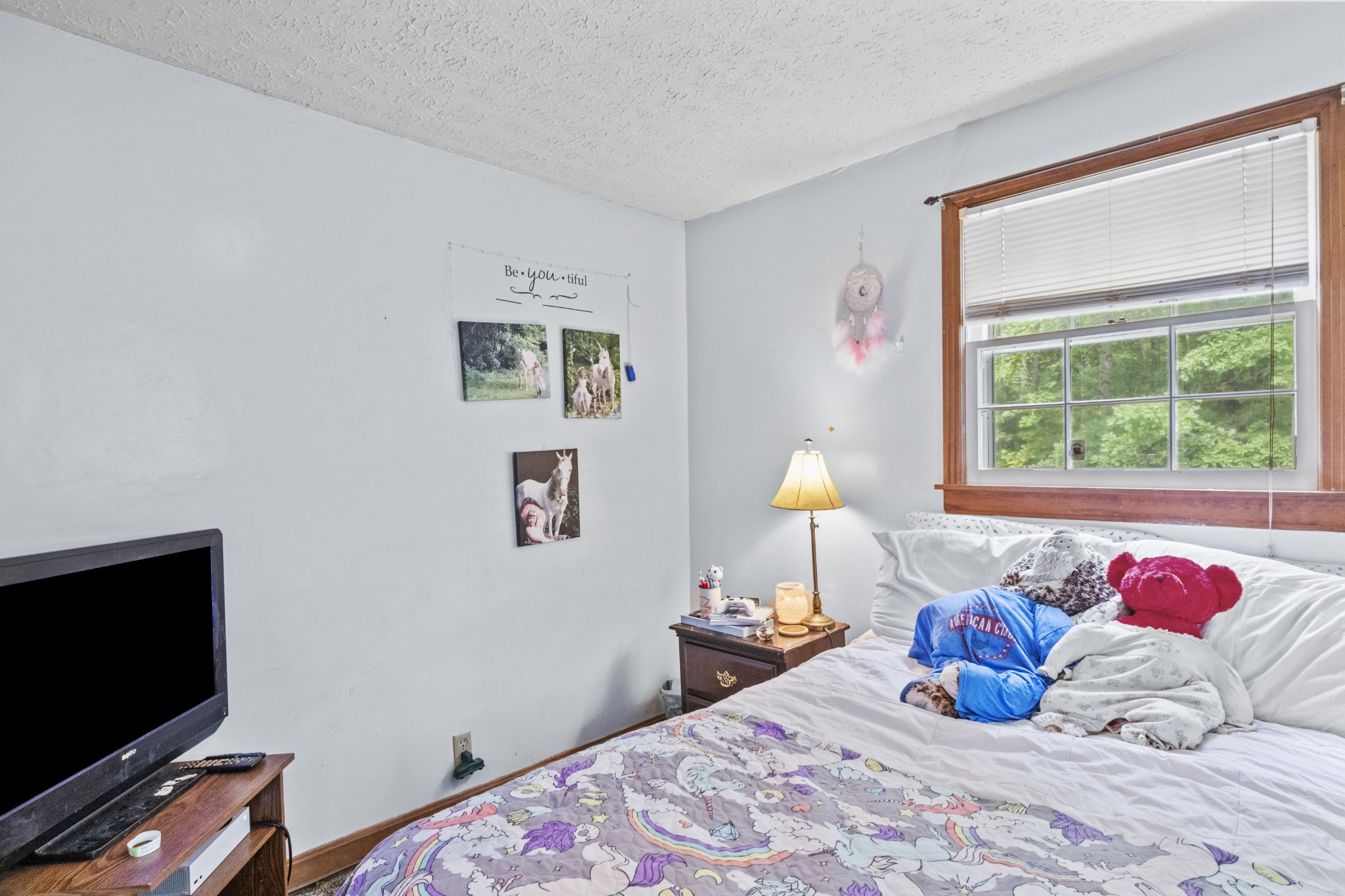 1095 Porter Road Burns, TN 37029 - Photo 20 of 34 a bedroom with a bed and a tv