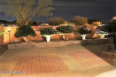 8699 West Bajada Road Peoria, AZ 85383 - Photo 29 of 42 BACKYARD AT NIGHT