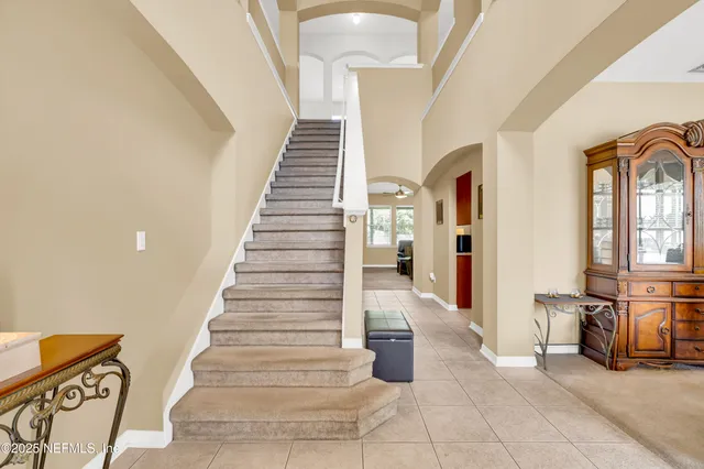 a view of entryway and hall