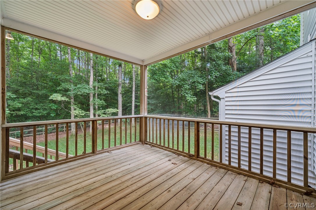 1725 Abbot's Mill Way Midlothian, VA 23114 - Photo 26 of 30 a view of balcony with wooden floor