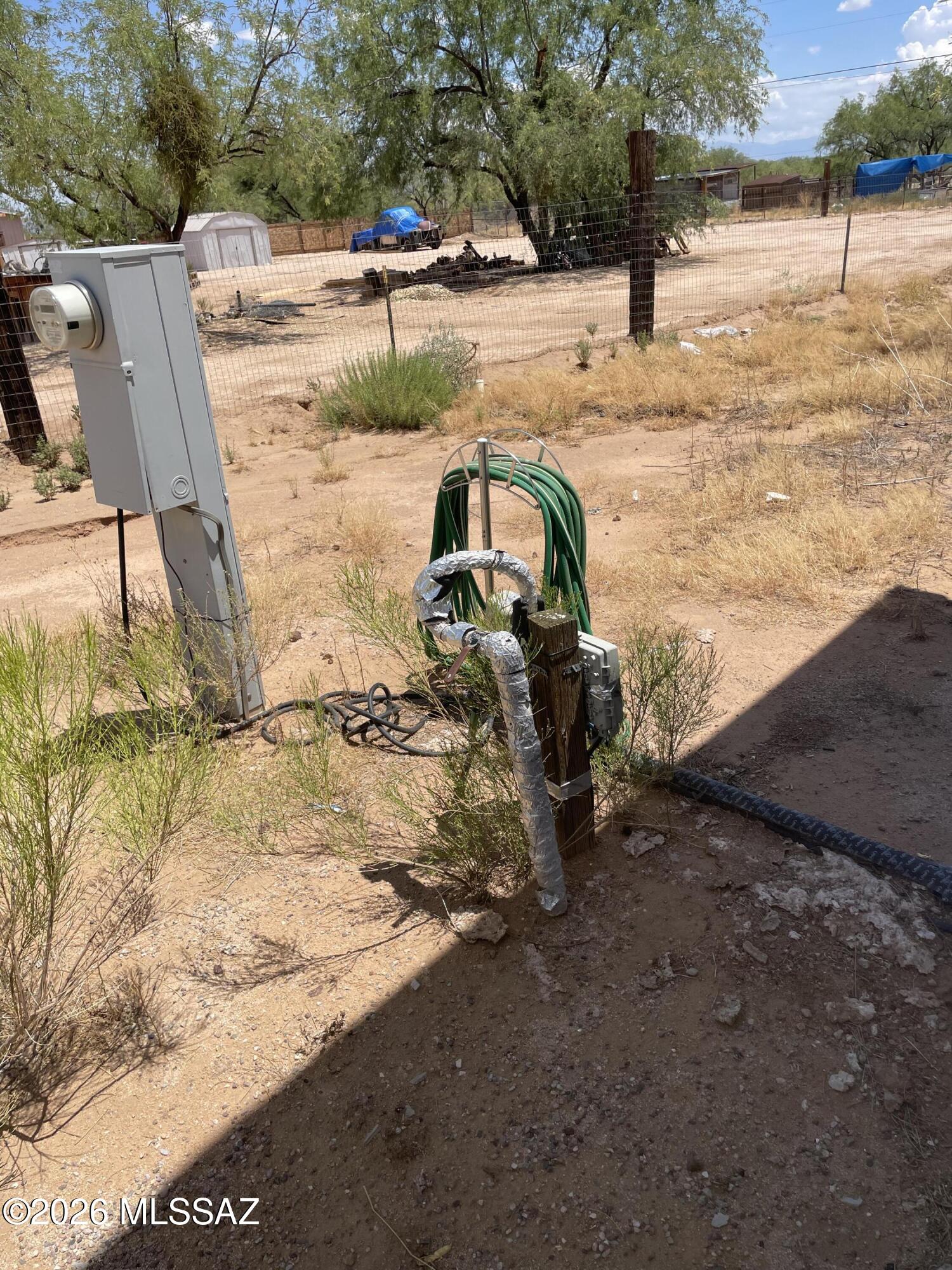 8535 South Marstellar Road Tucson, AZ 85736 - Photo 26 of 30 Pedestal electric and water