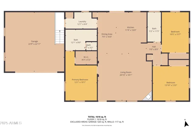 a view of a house with a small yard and a large tree