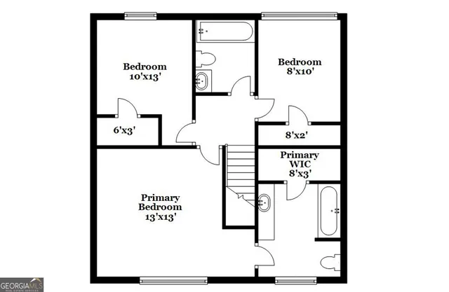 a picture of a wall with a white wall and a painting