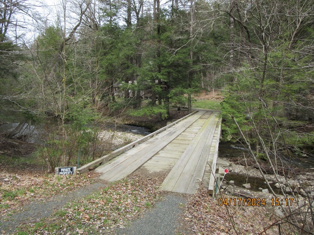 86 Ashfield Road Williamsburg, MA 01096 - Photo 18 of 20 a view of a yard from a balcony