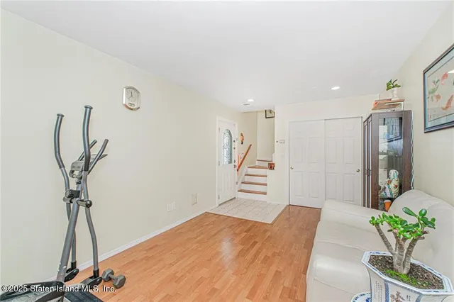 a view of a building with a street