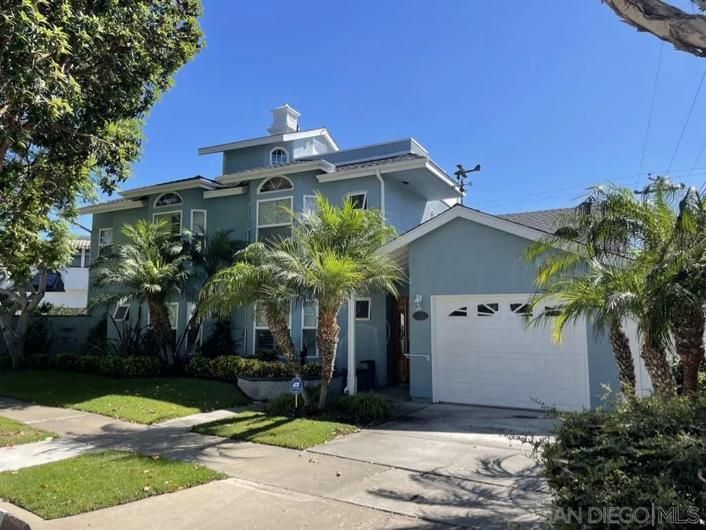 981 Cabrillo Avenue Coronado, CA 92118 - Photo 1 of 32 a front view of house with yard and green space