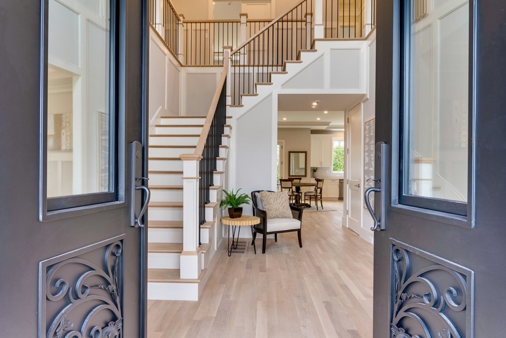 192 Evelyn Road Newton, MA 02468 - Photo 2 of 41 a view of entryway and hall with wooden floor