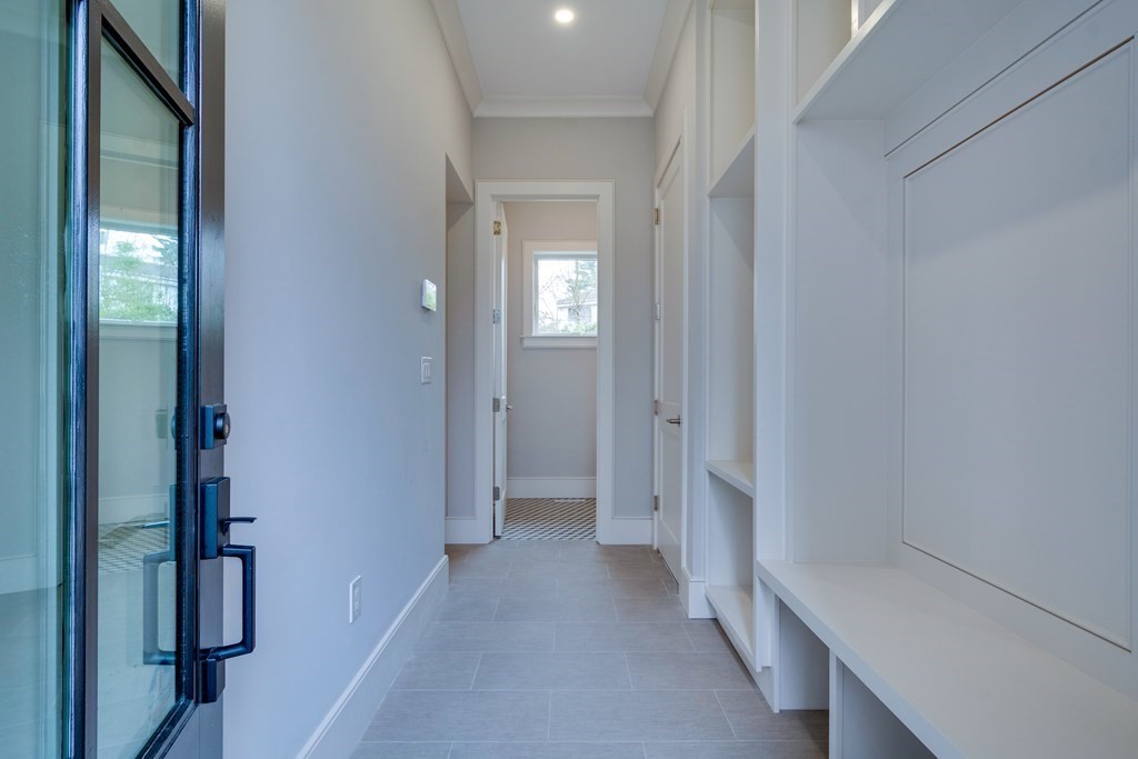 192 Evelyn Road Newton, MA 02468 - Photo 23 of 41 a view of hallway with stairs