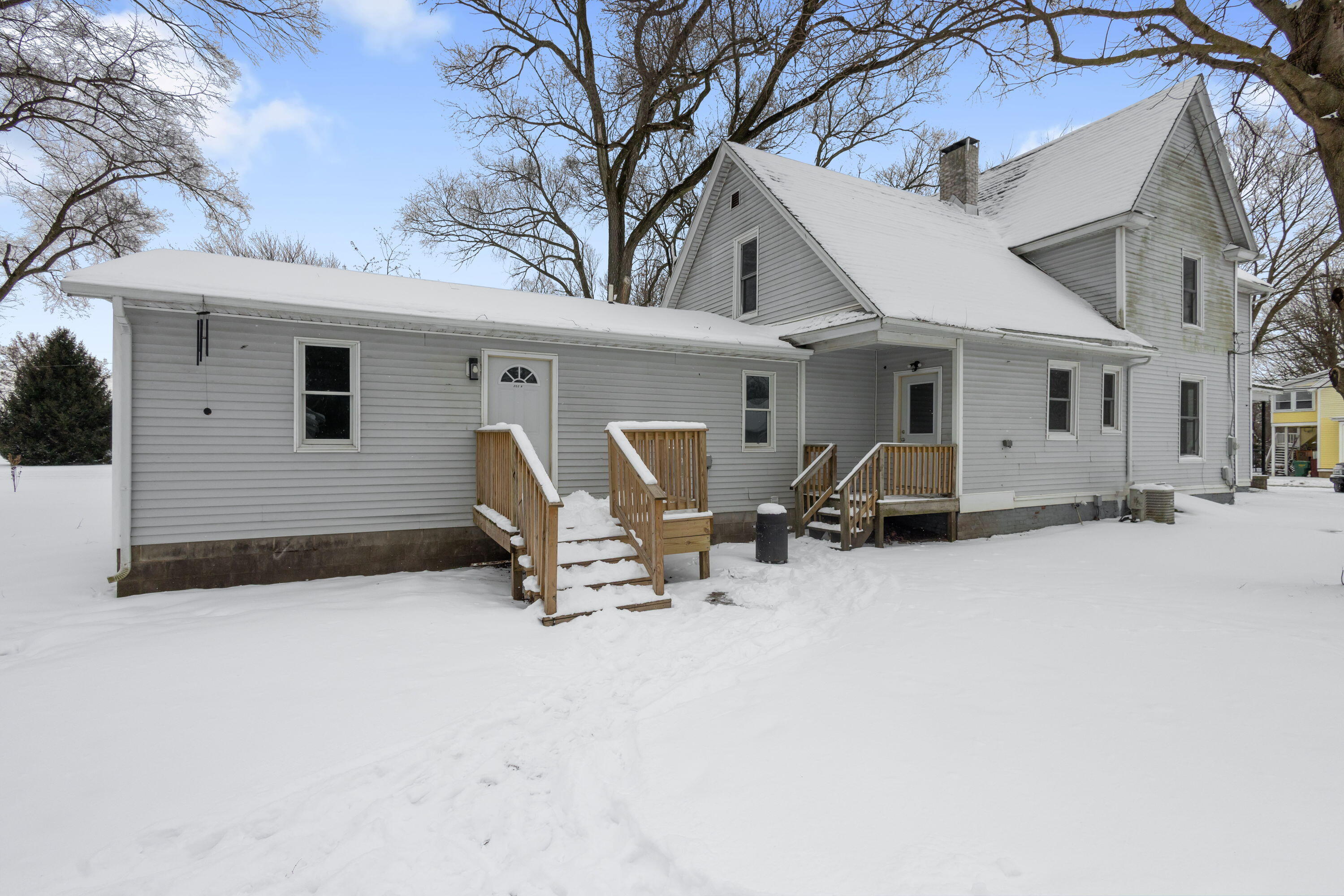 203 North Main Street Kingsbury, IN 46350 - Photo 26 of 32 a view of a patio with a yard
