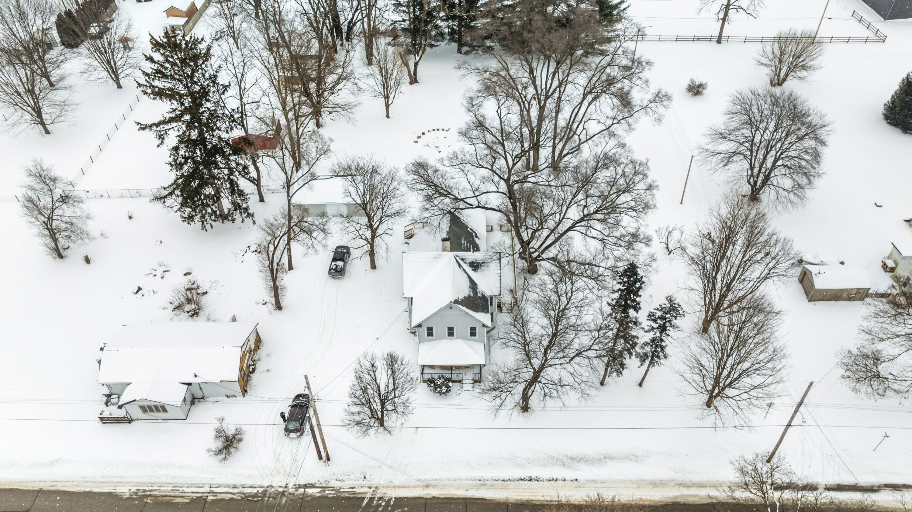 203 North Main Street Kingsbury, IN 46350 - Photo 28 of 32 a view of open space with yard and mountain view in back