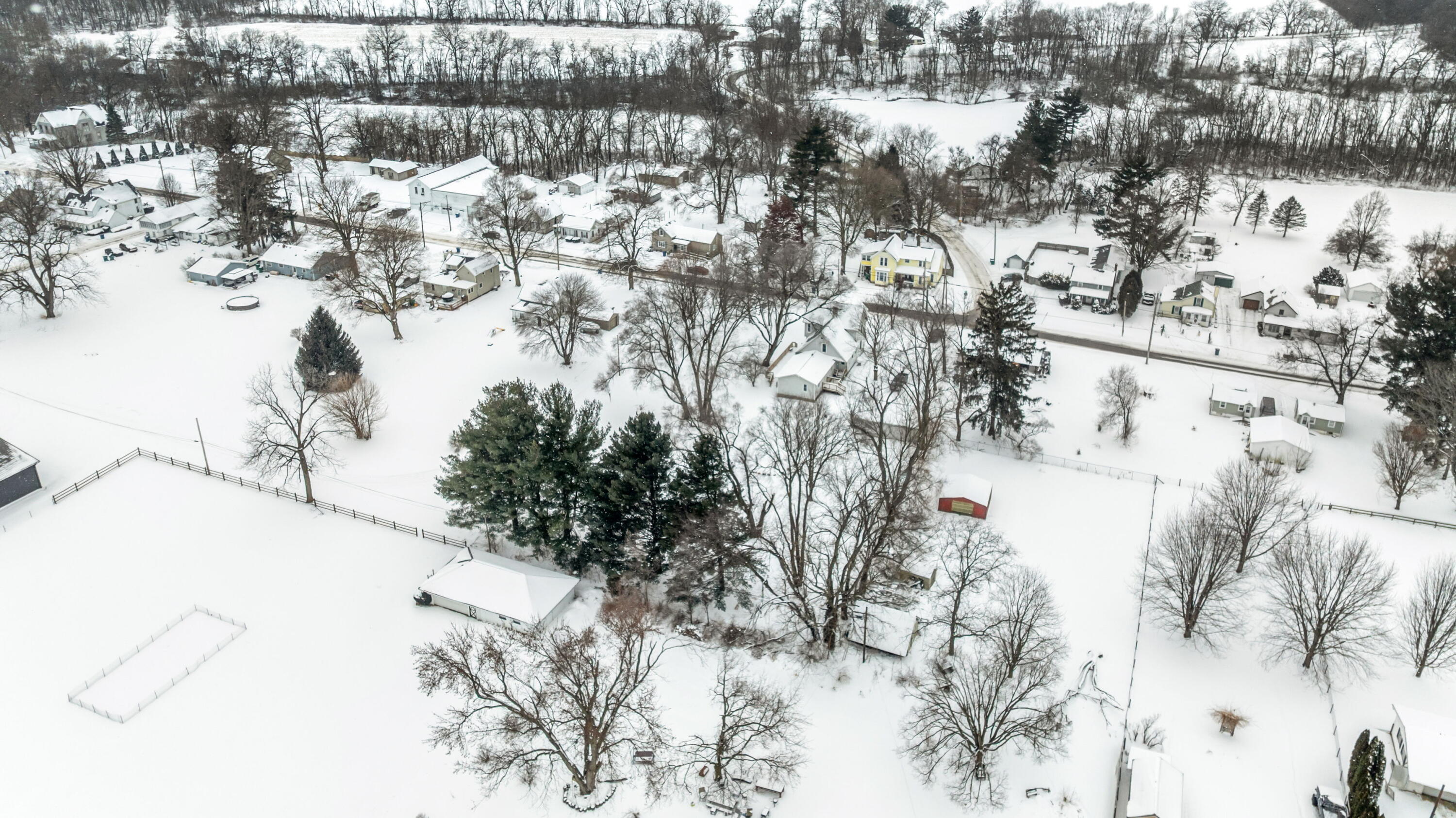 203 North Main Street Kingsbury, IN 46350 - Photo 31 of 32 a view of outdoor space with a lake view