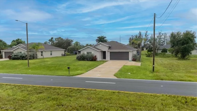 a house view with a outdoor space