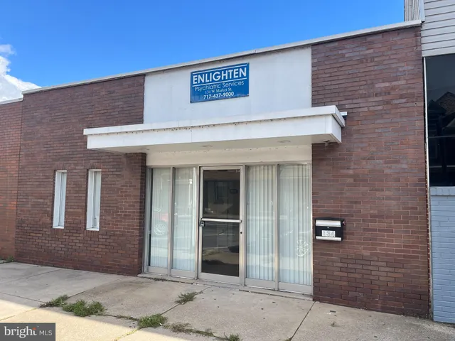 a view of a brick house