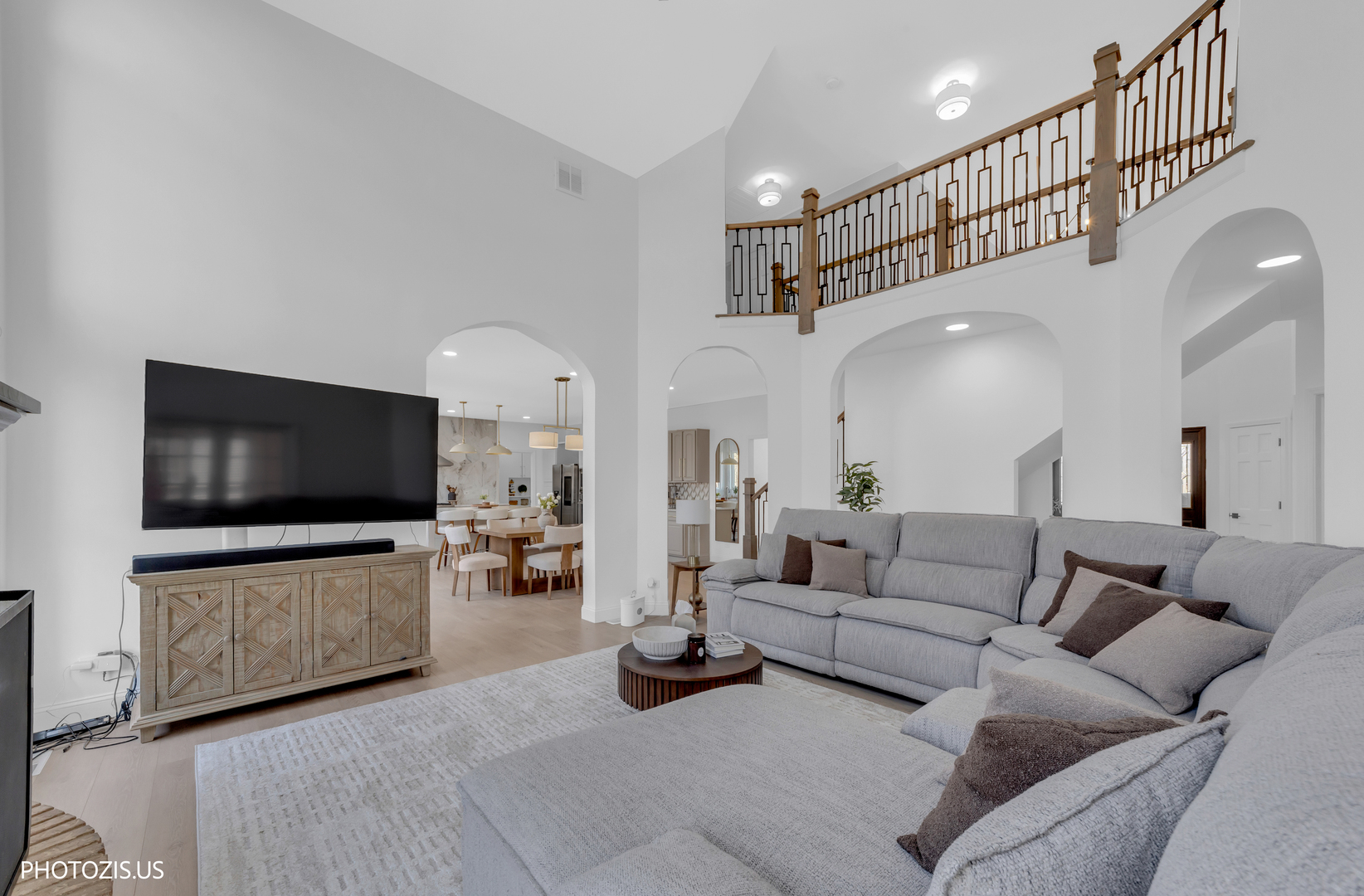 3517 Oakleaf Lane Crystal Lake, IL 60012 - Photo 11 of 76 a living room with furniture and a flat screen tv