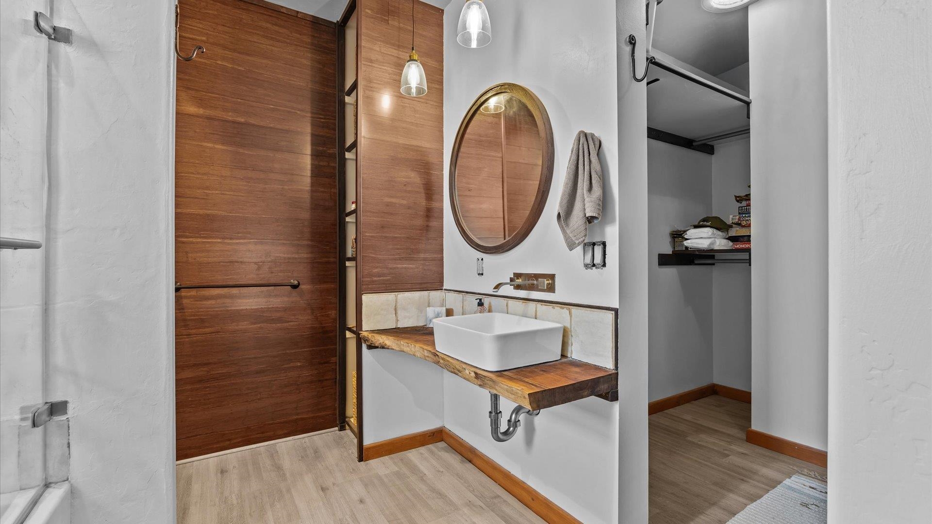 10795 52 52 1/2 Road Molina, CO 81646 - Photo 40 of 41 a bathroom with a sink and a mirror