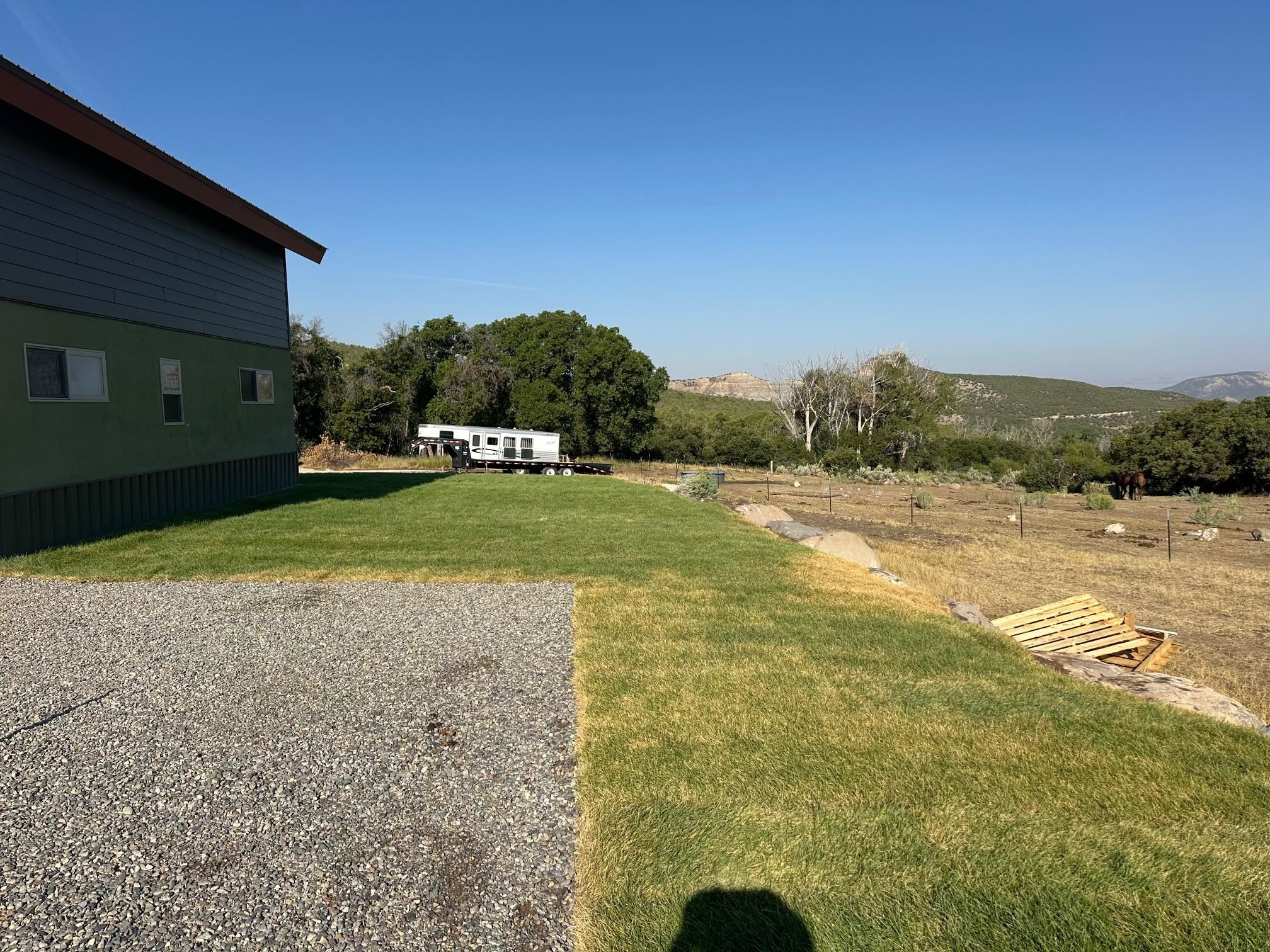 10795 52 52 1/2 Road Molina, CO 81646 - Photo 4 of 41 a view of a yard with a house in the background