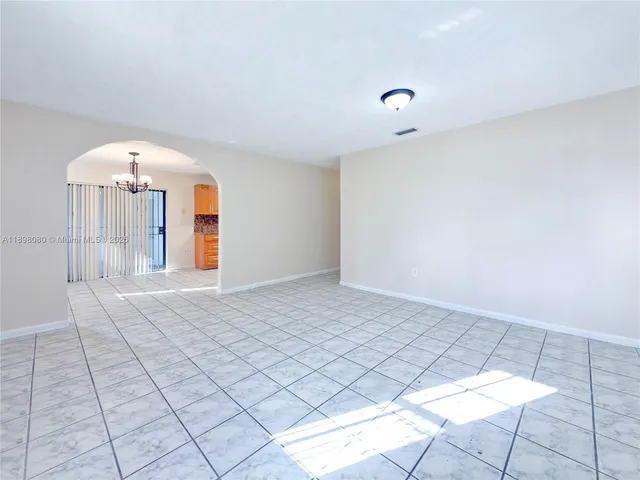 a view of empty room