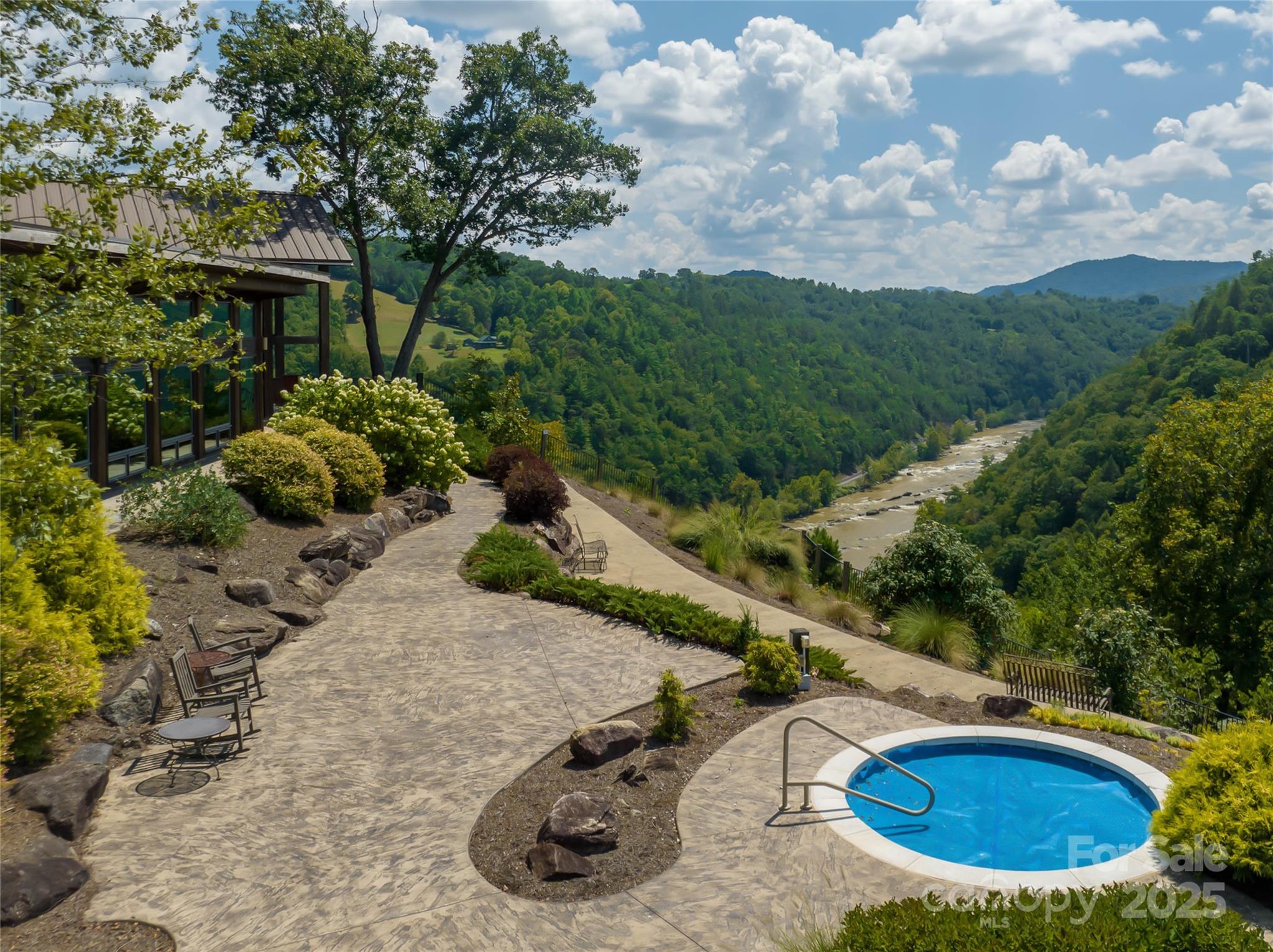 101 Red Maple Run, Unit 1 Marshall, NC 28753 - Photo 11 of 45 a view of a backyard