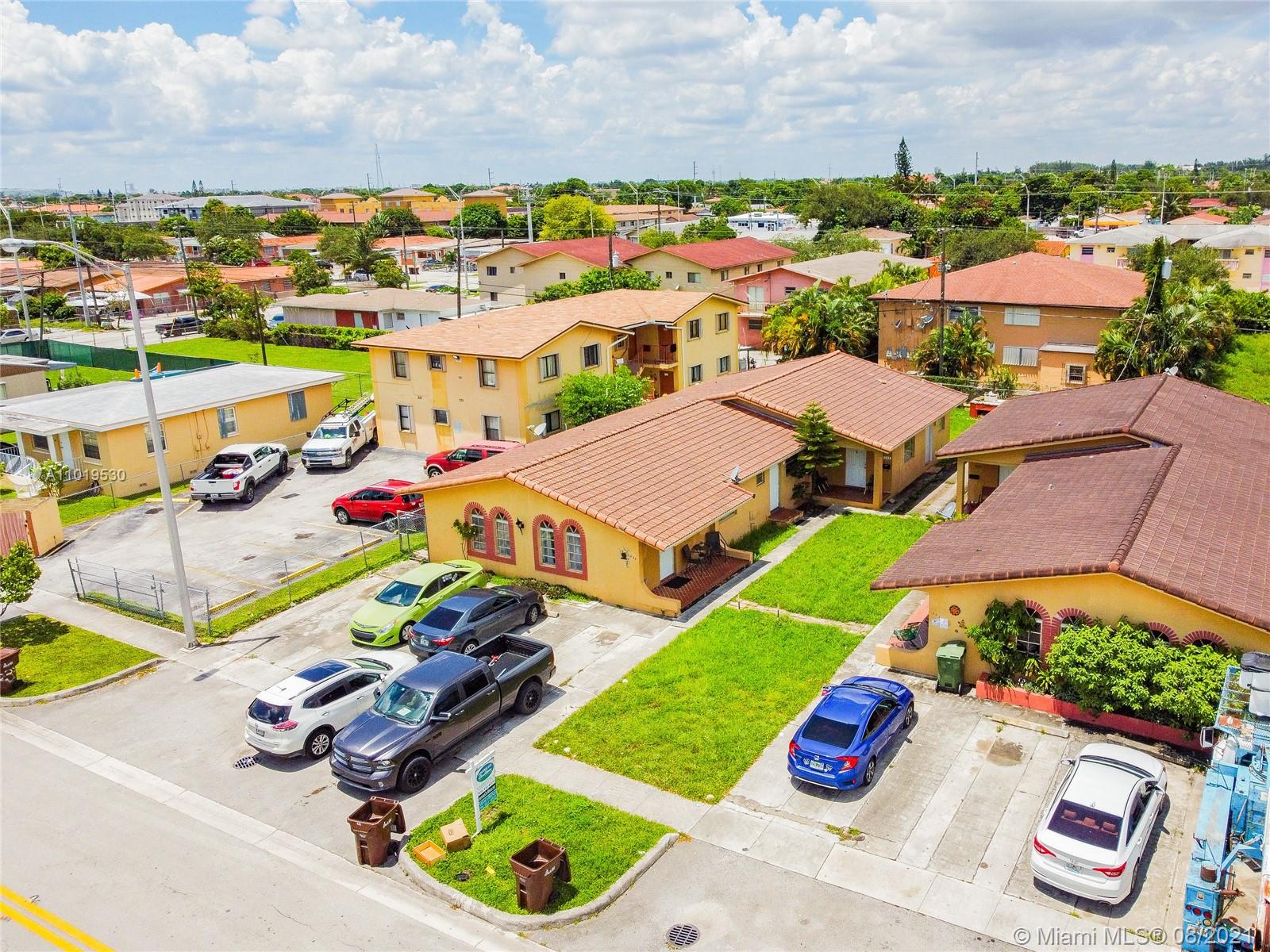 Hialeah Acres Hialeah, FL 33010 - Photo 2 of 45 an aerial view of a house with a garden