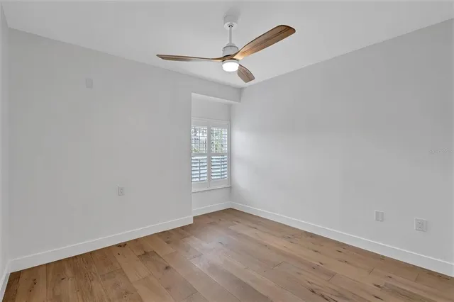wooden floor in an empty room
