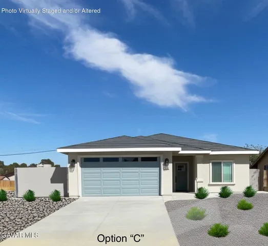 a front view of a house with porch