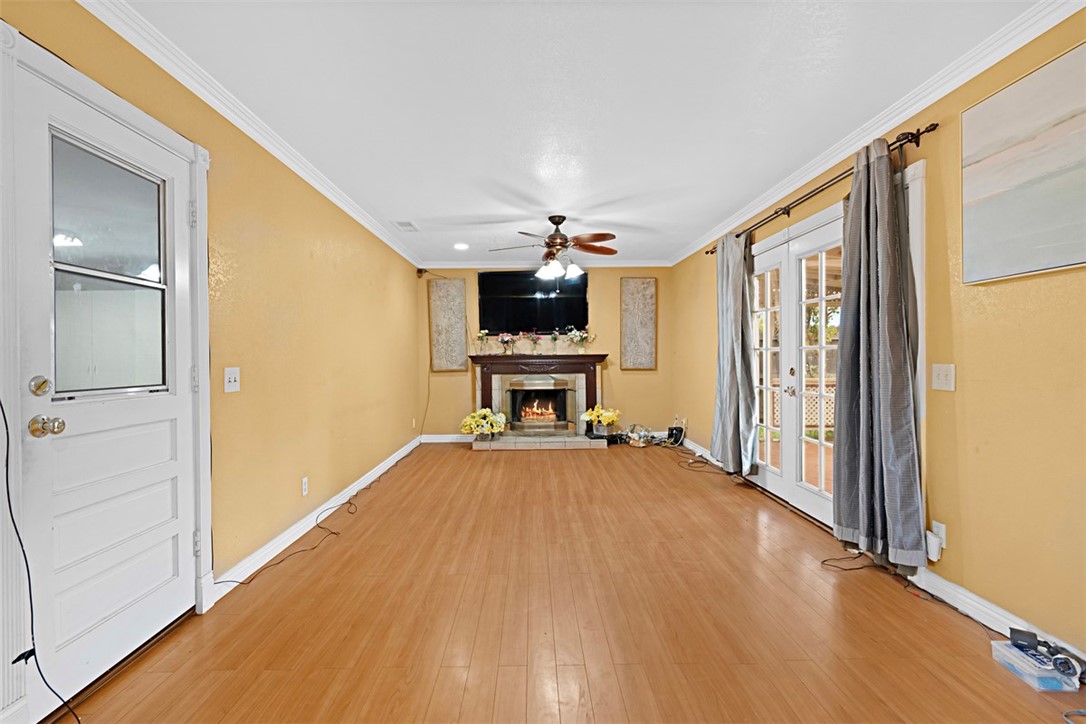 4340 Highland Avenue Oxnard, CA 93033 - Photo 6 of 19 a view of a hallway with wooden floor and staircase