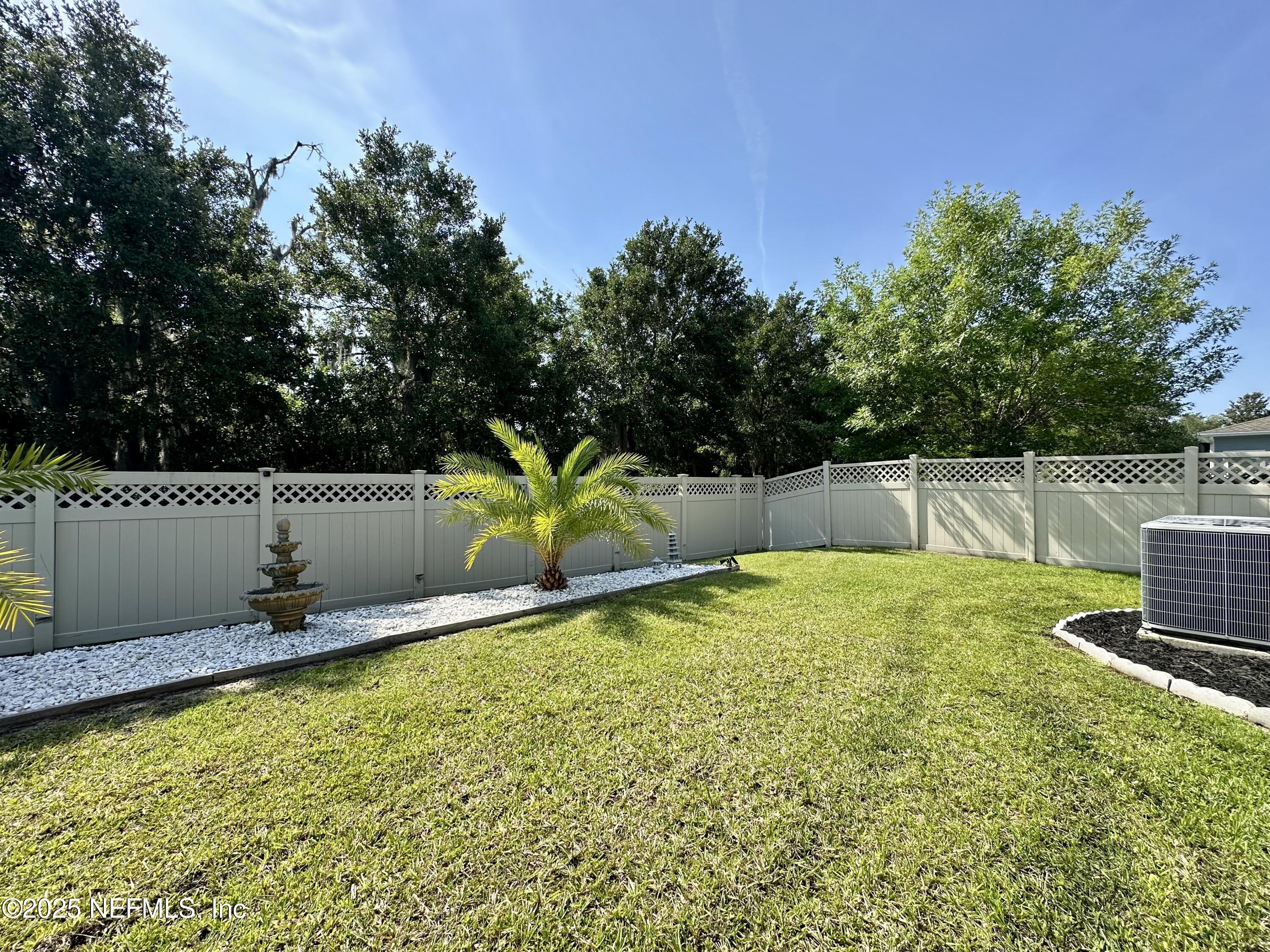 173 Athens Drive St. Augustine, FL 32092 - Photo 25 of 25 a backyard of a house with lots of green space