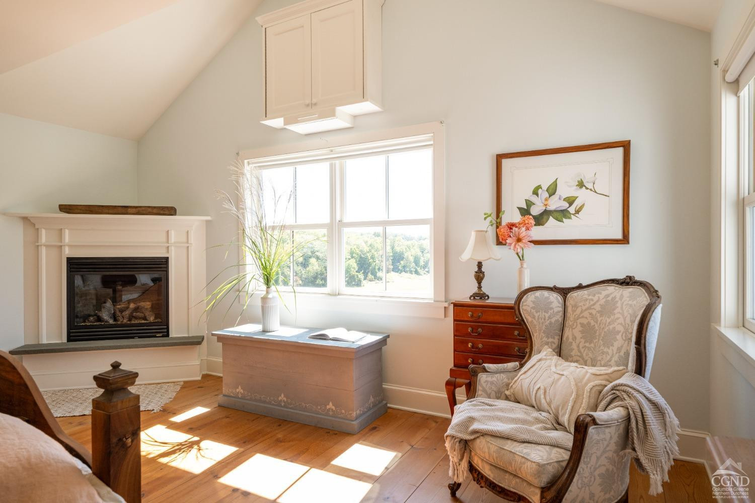 137 Catskill View Road Claverack, NY 12534 - Photo 23 of 55 a living room with furniture and a fireplace