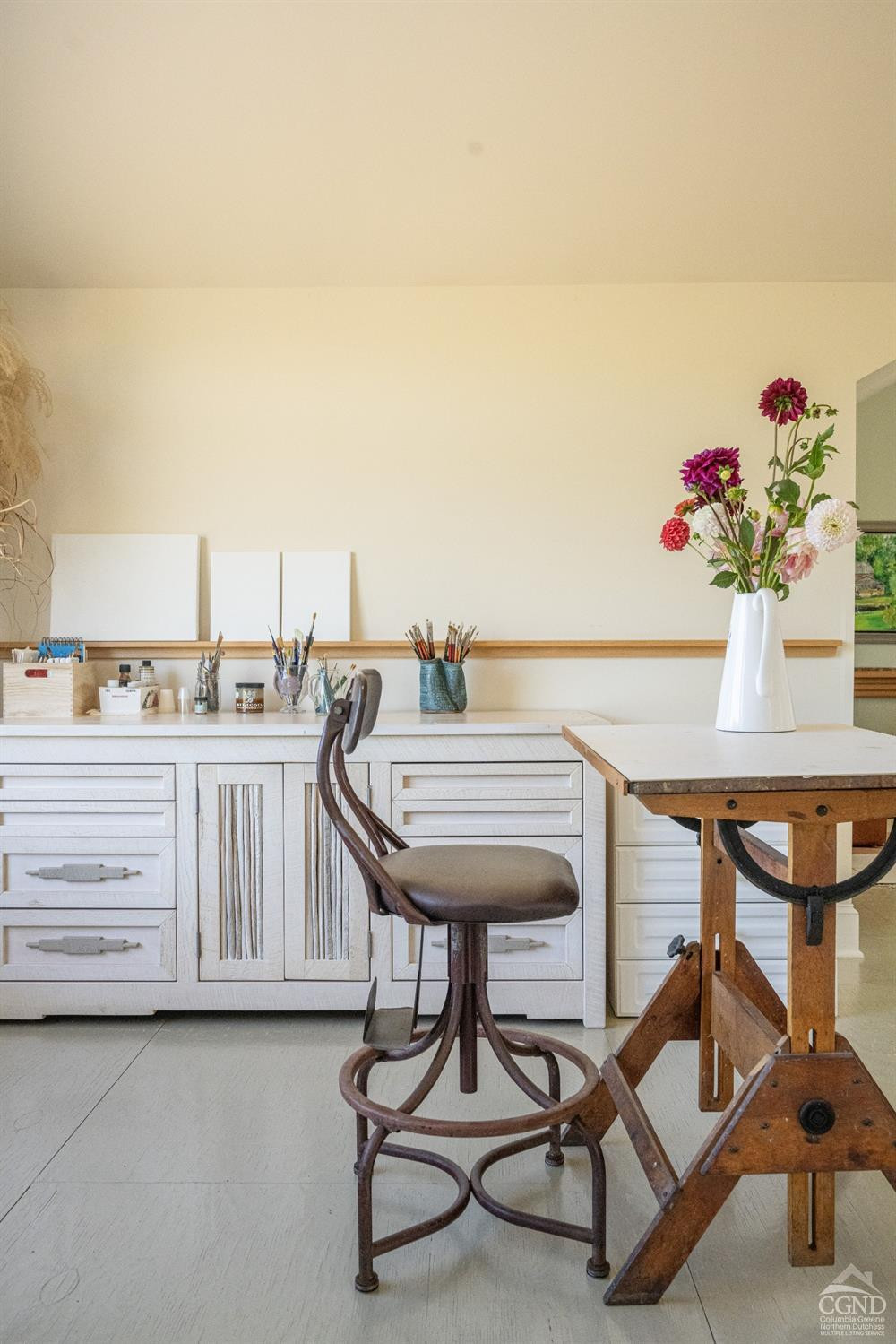137 Catskill View Road Claverack, NY 12534 - Photo 34 of 55 a view of a workspace with furniture