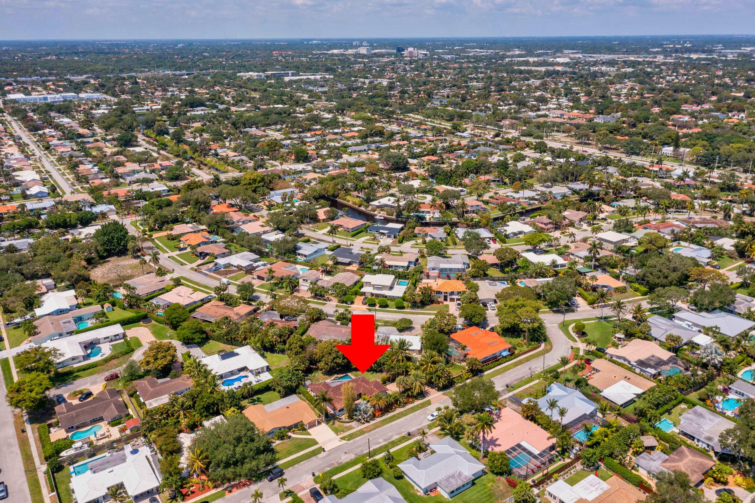 407 Southwest 7th Terrace Boca Raton, FL 33486 - Photo 6 of 17 Aerial
