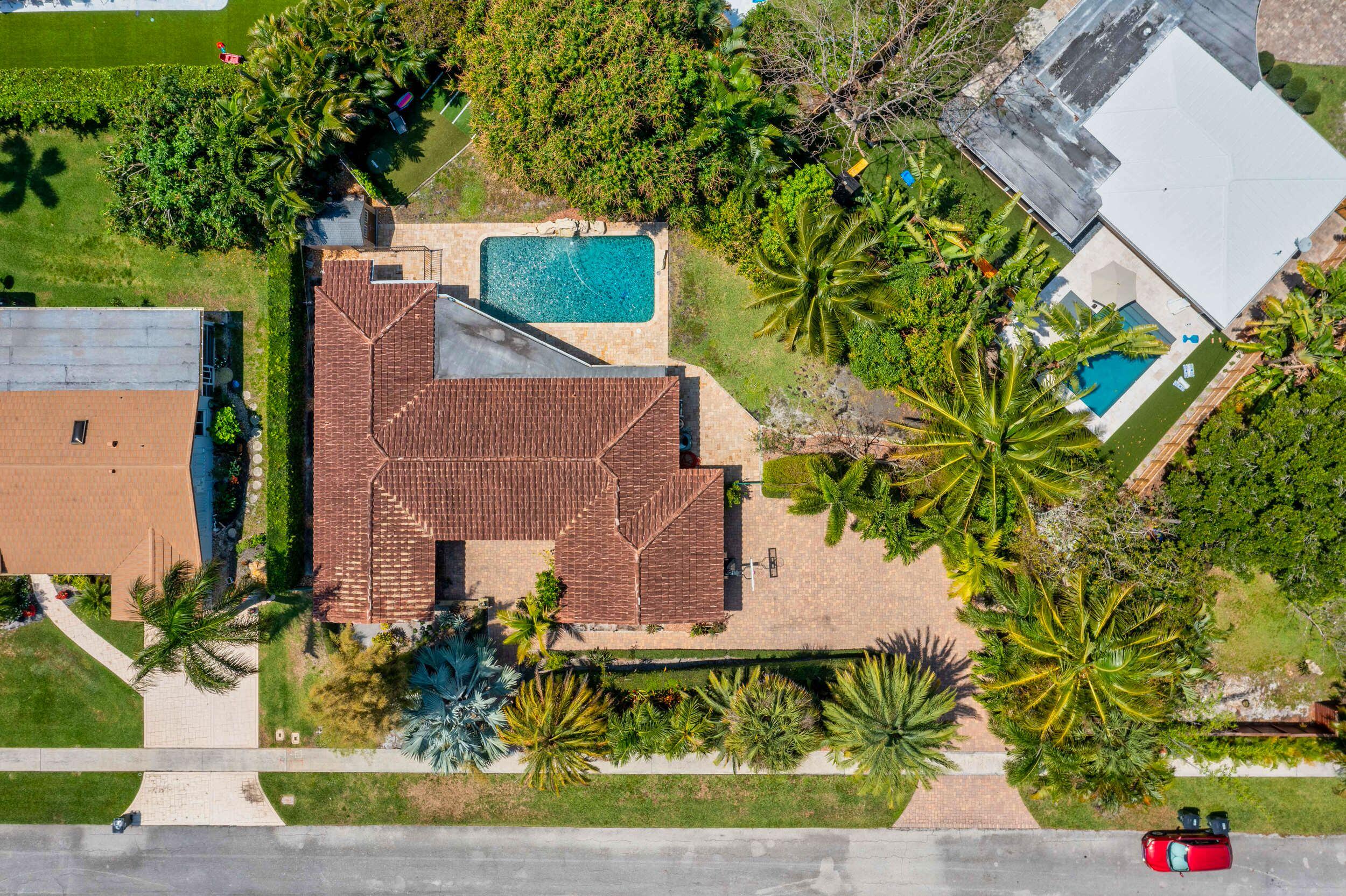 407 Southwest 7th Terrace Boca Raton, FL 33486 - Photo 9 of 17 Aerial