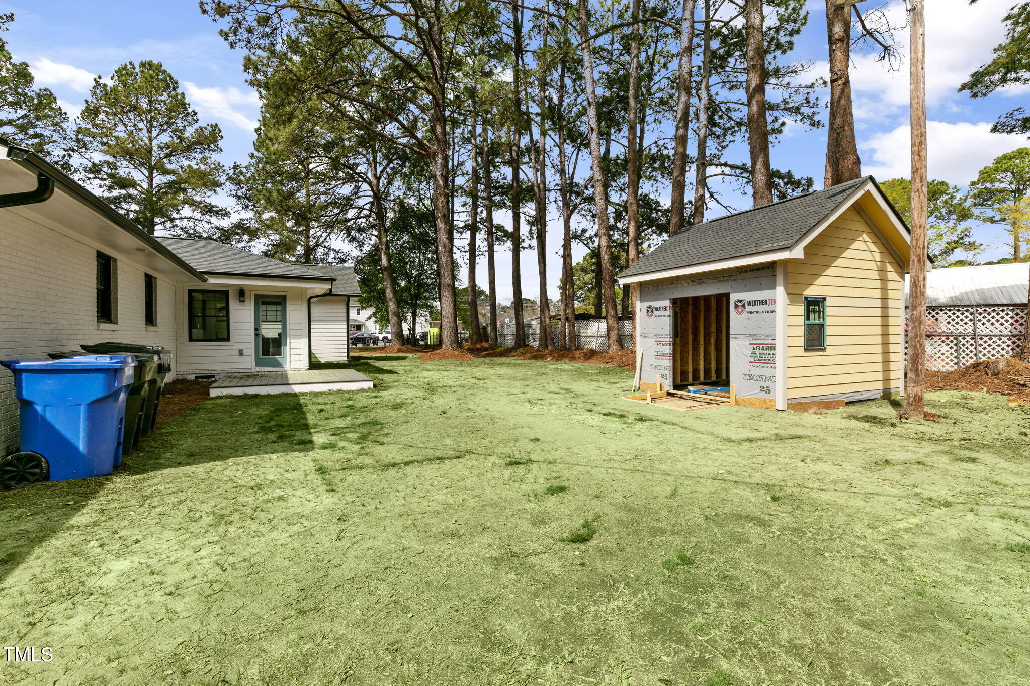 2803 Ardsley Road Wilson, NC 27896 - Photo 39 of 40 Back Yard and Shed