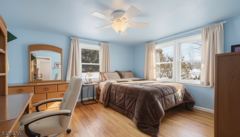 435 Spring Mills Road Milford, NJ 08848 - Photo 21 of 39 a bed room with a bed and a window