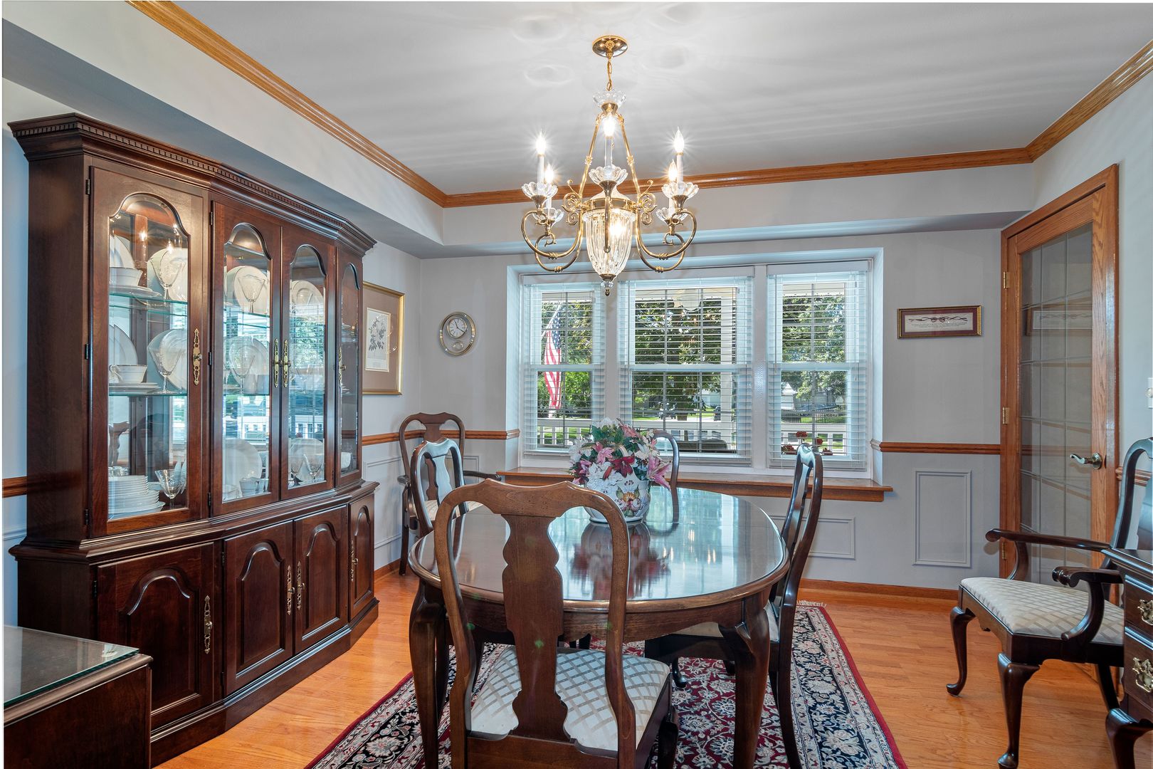 73 Foxcroft Road Naperville, IL 60565 - Photo 13 of 37 a view of a dining room with furniture window and outside view