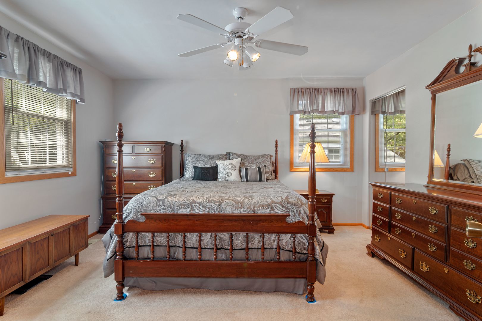 73 Foxcroft Road Naperville, IL 60565 - Photo 19 of 37 a bedroom with a bed and a dresser