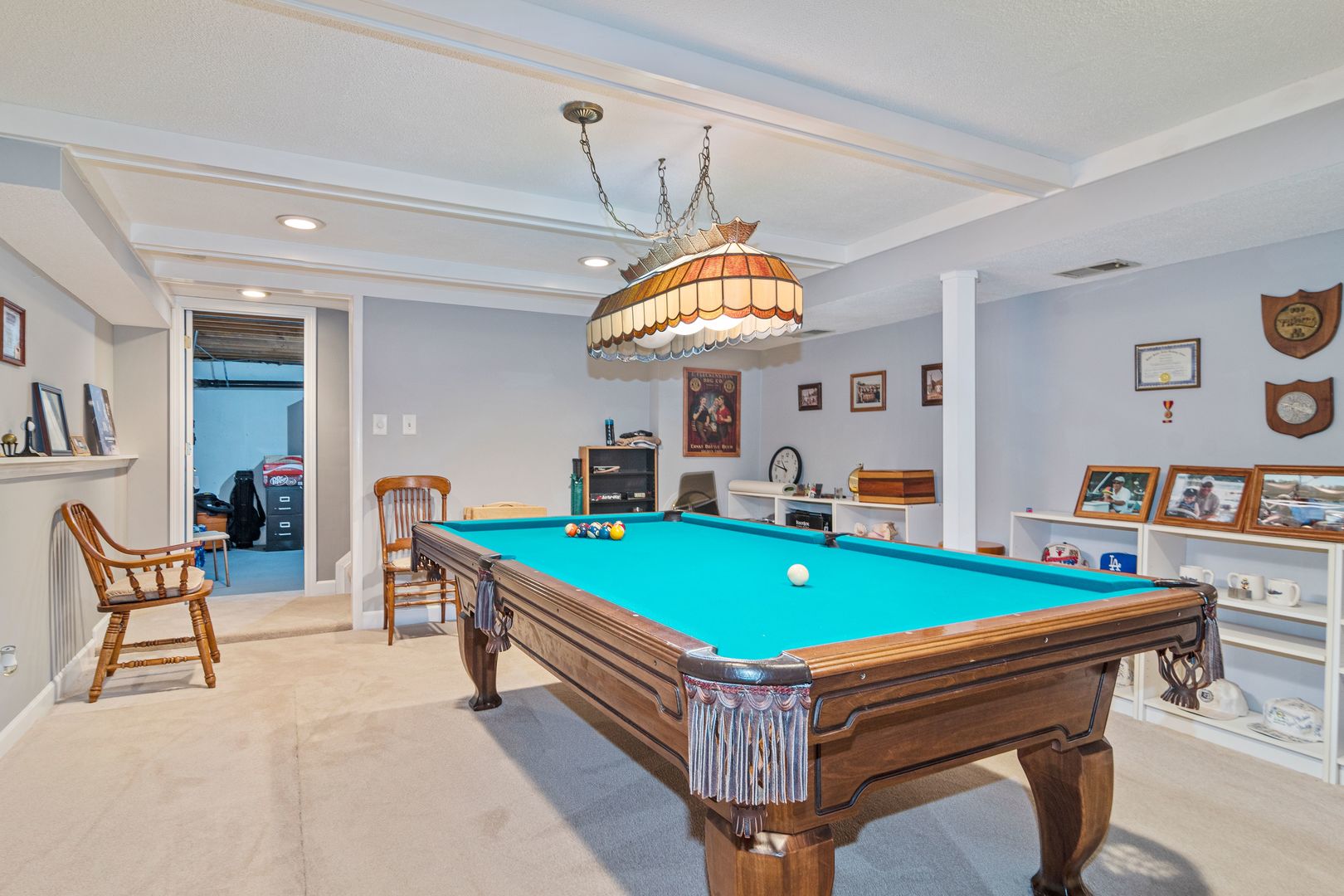 73 Foxcroft Road Naperville, IL 60565 - Photo 27 of 37 a room with pool table and windows