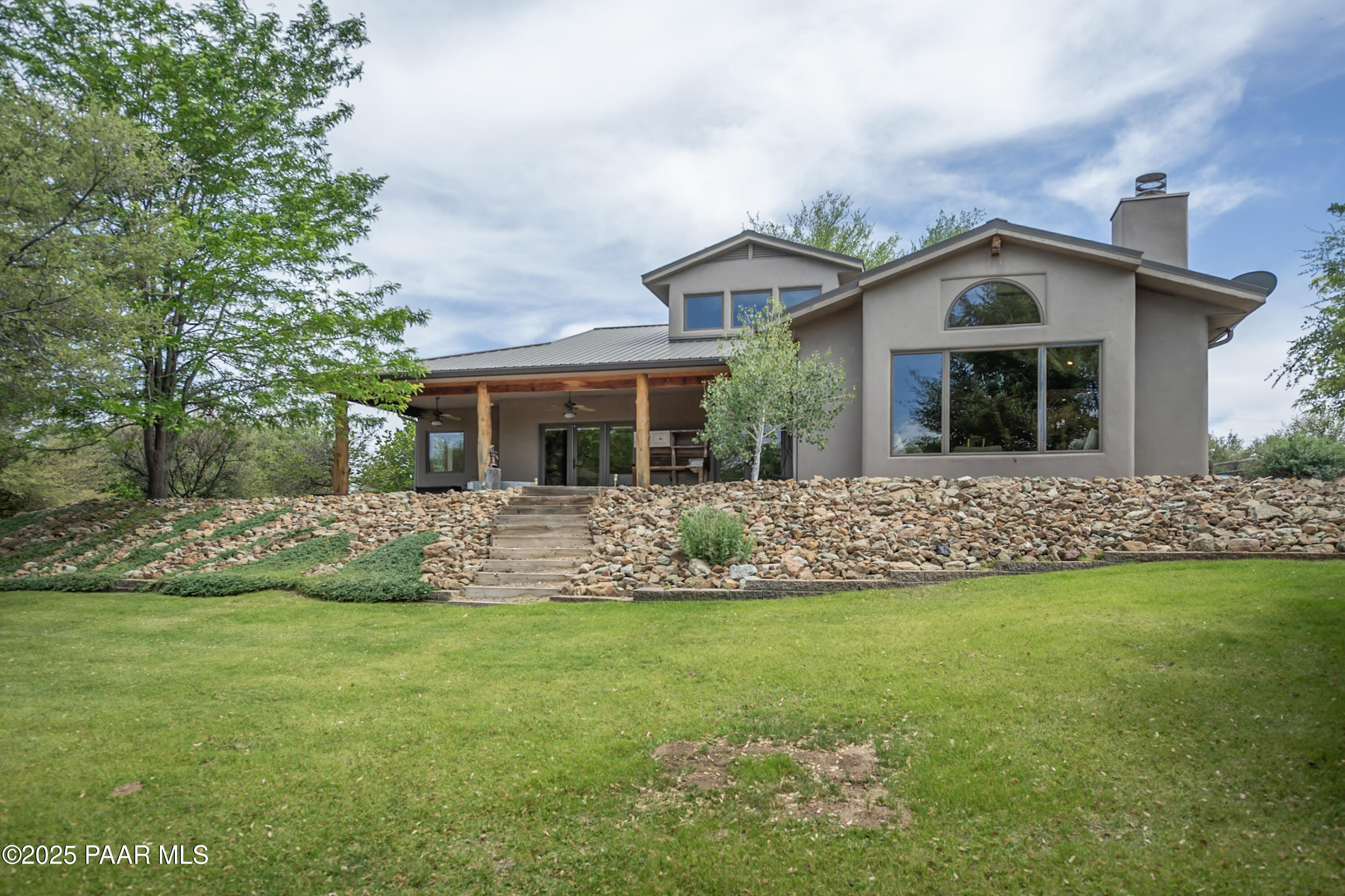 770 Grisby Road Skull Valley, AZ 86338 - Photo 44 of 58 a front view of house with yard and green space