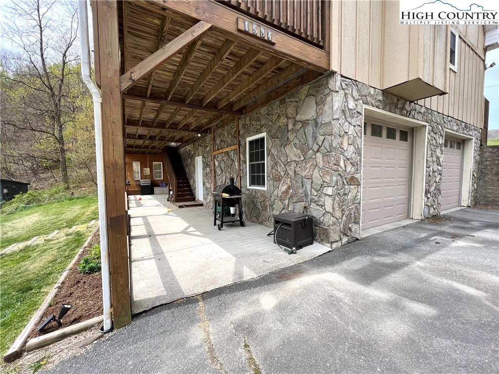 1534 Longhope Road Todd, NC 28684 - Photo 32 of 35 a view of a porch