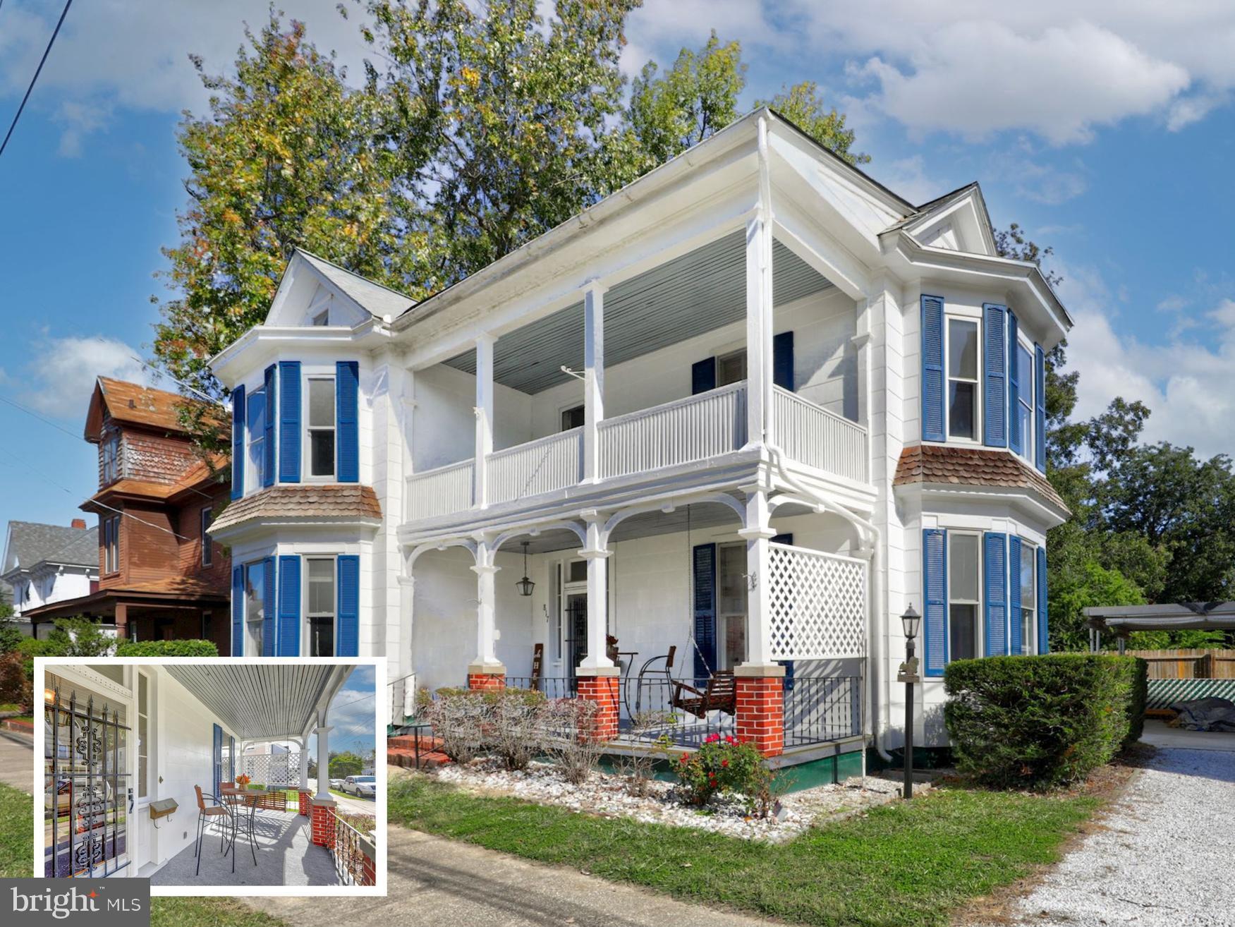 817 Locust Street Cambridge, MD 21613 - Photo 33 of 44 a front view of a house with porch