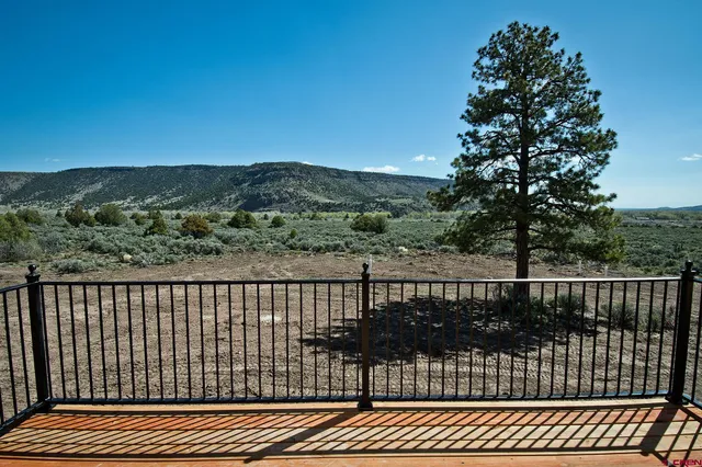 a view of a roof deck