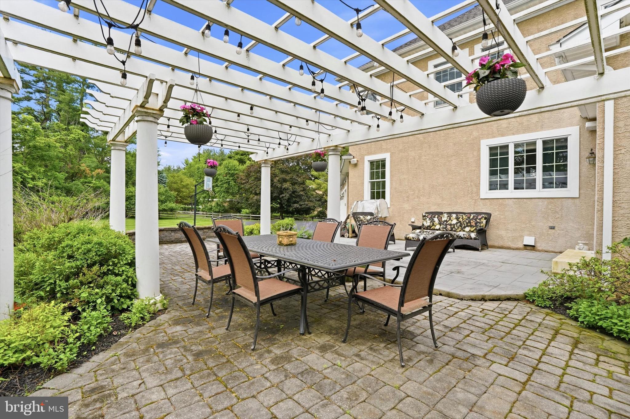 5 Wingate Court Flourtown, PA 19031 - Photo 71 of 85 Patio with Pergola