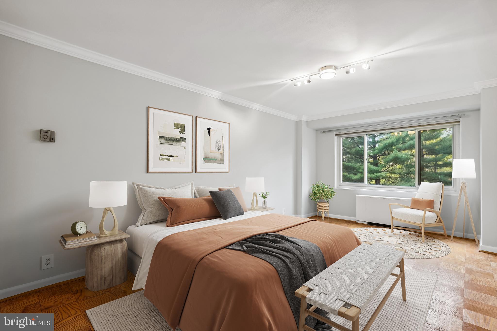 4201 Cathedral Avenue Northwest, Unit 507W Washington, DC 20016 - Photo 18 of 34 Bedroom Virtually Staged